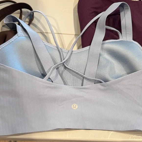 lululemon athletica Brown, Purple, and Blue Bras - Picture 3 of 5